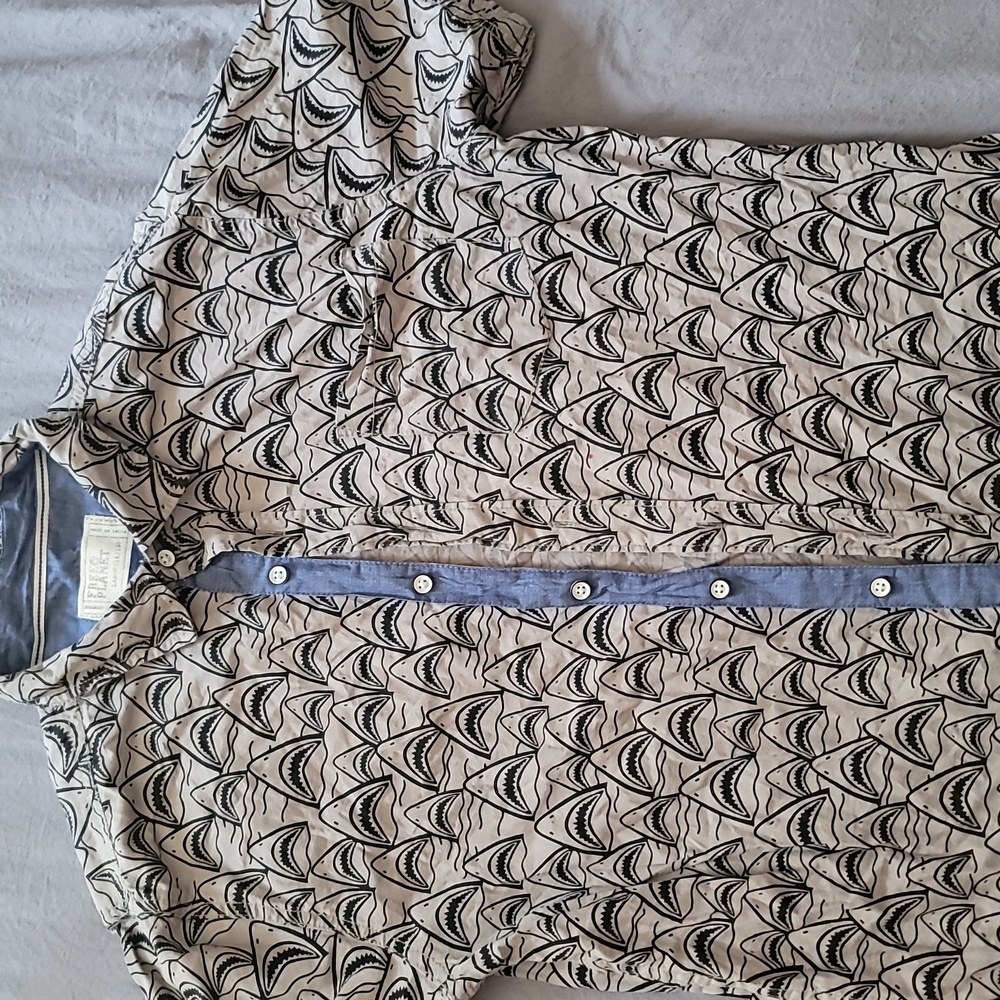 Big Boys Collared Button down Shirt